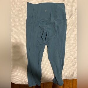 Athleta Slate Blue Capri Leggings